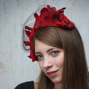 Коктейльные шляпки на войлочной основе