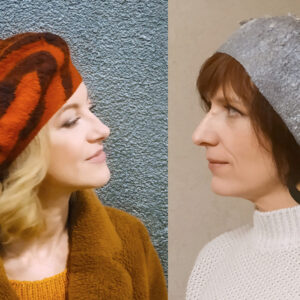 Курс «Берет и объёмная шапочка с драпировкой»