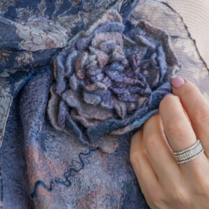 Коллекция "Украшения к весне": цветок, браслет и колье