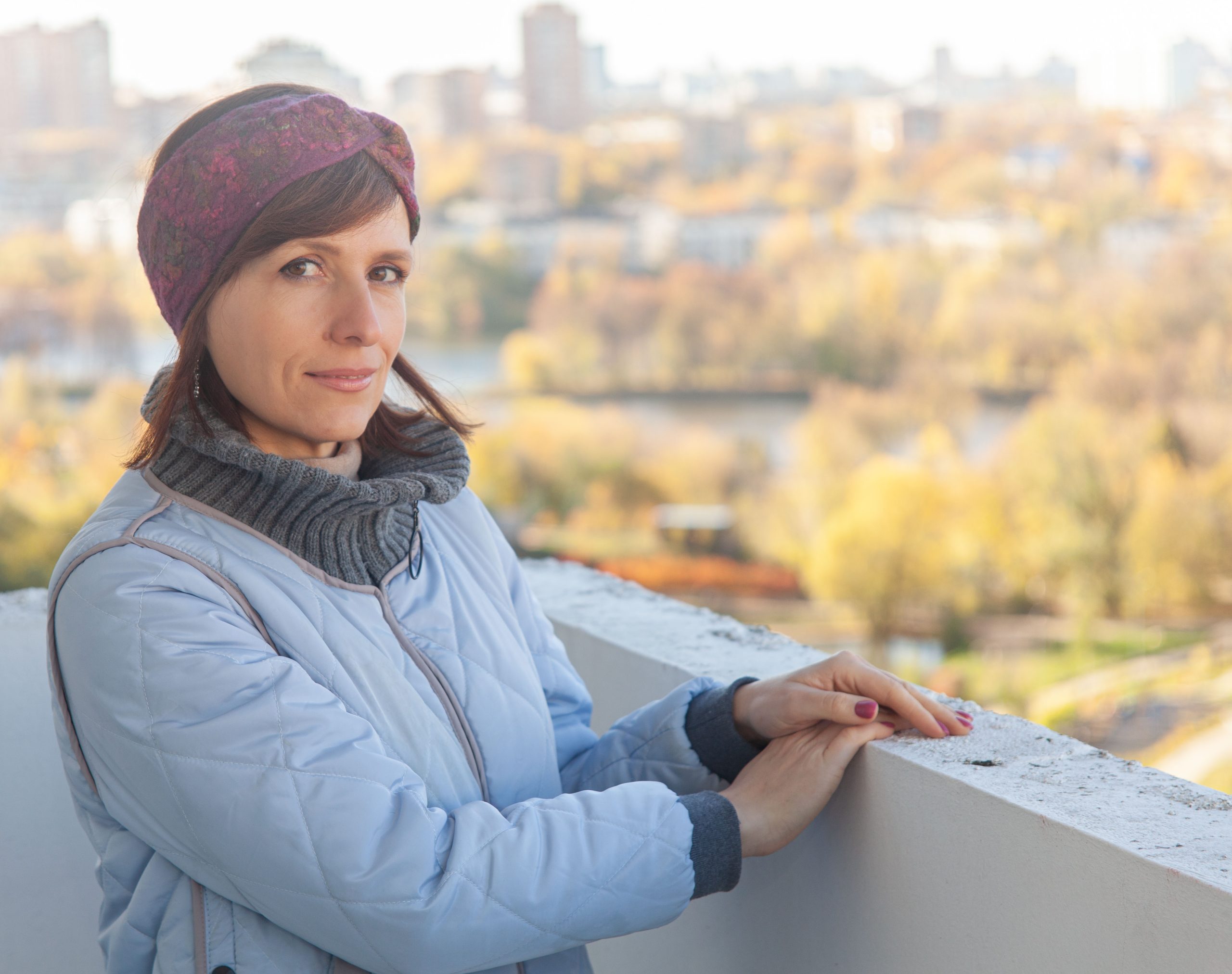 Мастер-класс: ТЁПЛАЯ ПОВЯЗКА С УЗЛОМ