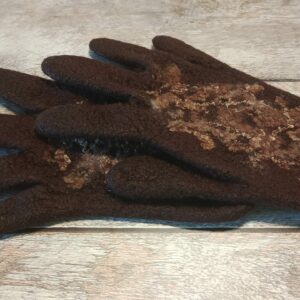 Перчатки + митенки "Тёплый бархат"