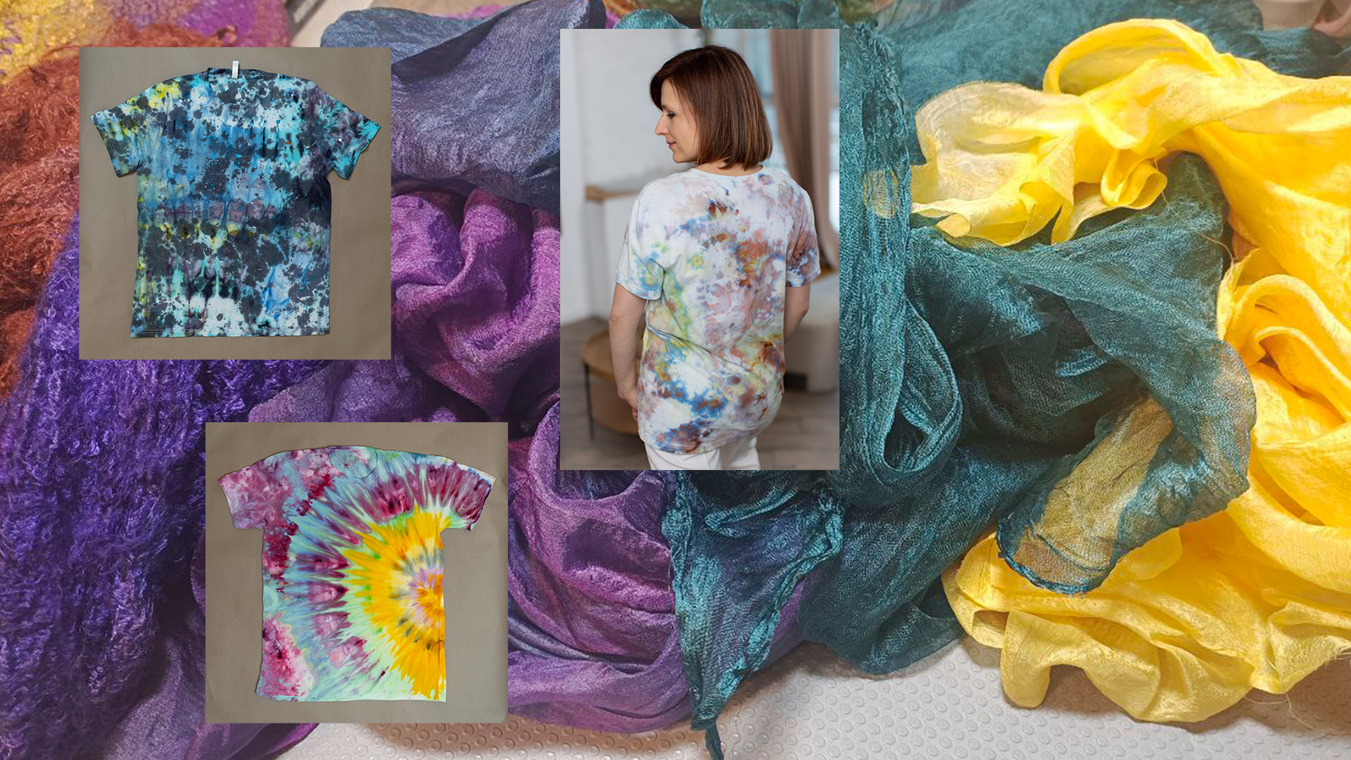 Окрашиваем шёлк, хлопок, волокна и готовые изделия