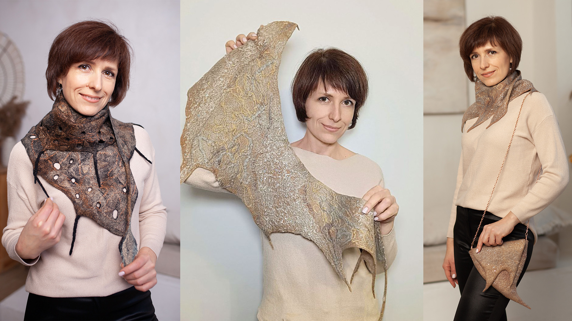 Шарфы «Драконье крыло»