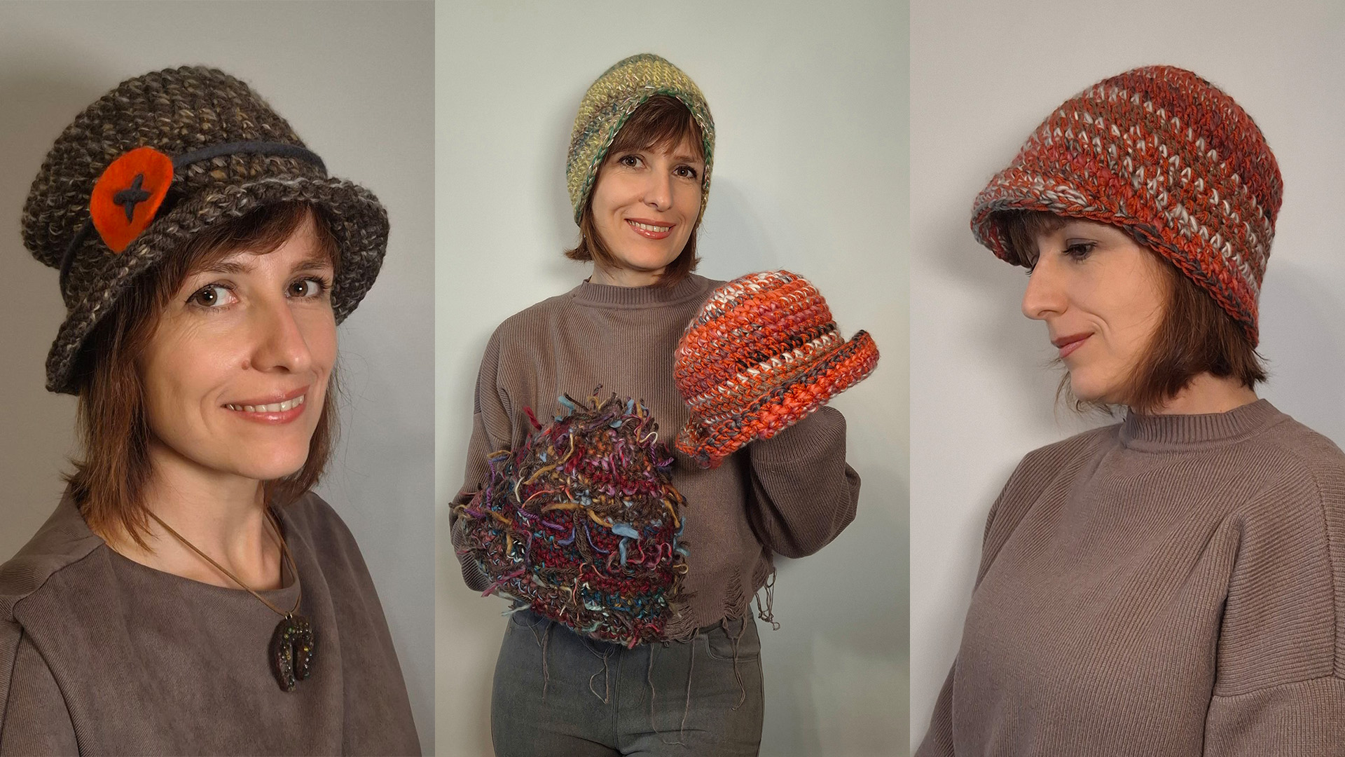 ВЯЗАНЫЕ ШЛЯПКИ «От Катюр»