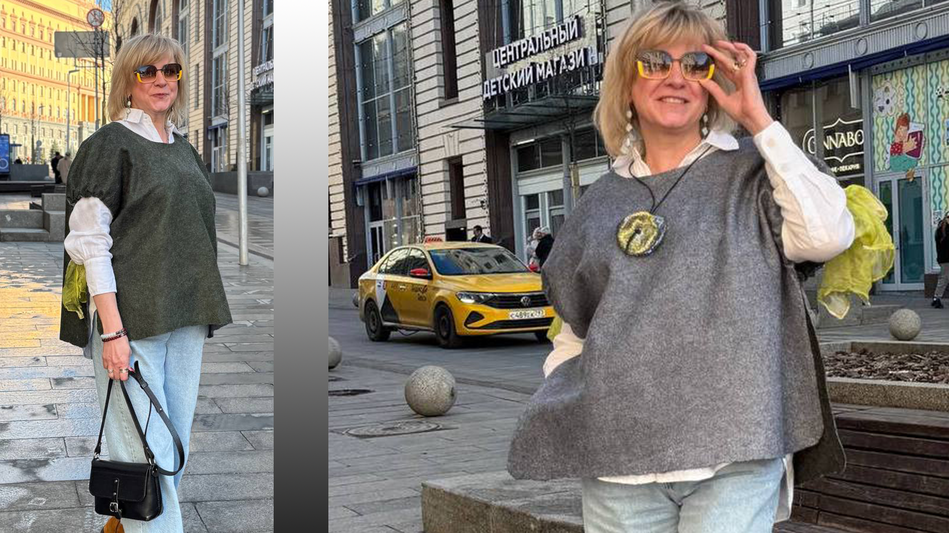 Татьяна Сухопарова. Двусторонняя туника трансформер